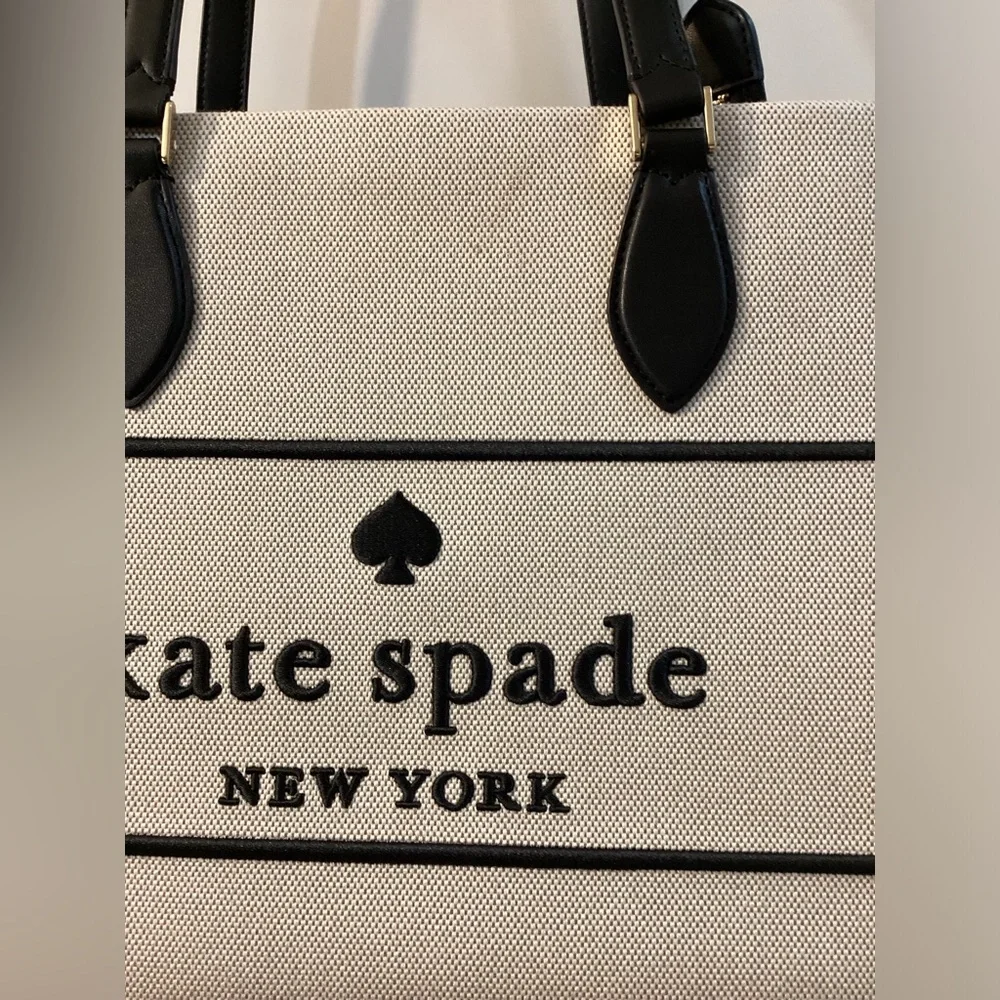 Kate Spade New York Ellie Canvas Large Tote Bag